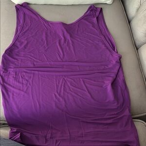 Helmut Lang Vibrant Purple Tank Top